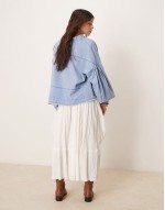 prairie convertible midaxi skirt in ivory